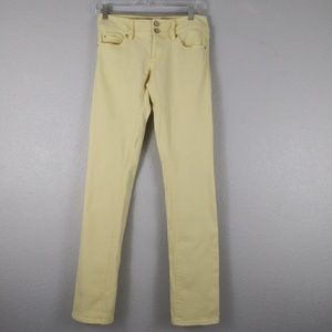 Lilly Pulitzer Yellow Worth Jeans